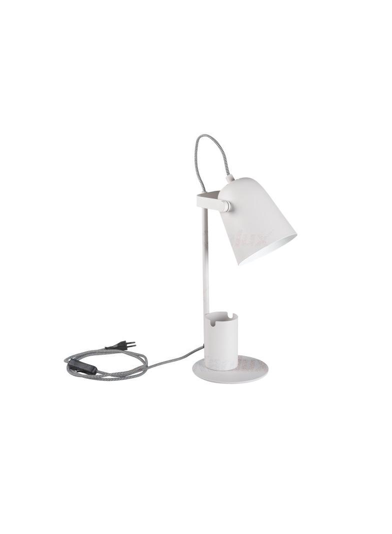RAIBO E27 W Lampka biurkowa RAIBO E27 W E27 kolor biały KANLUX
