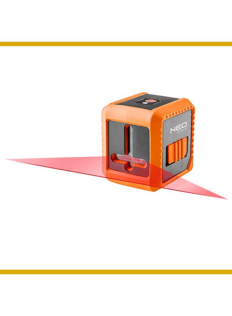 Laser krzyżowy 10 m, z etui i uchwytem magnetycznym