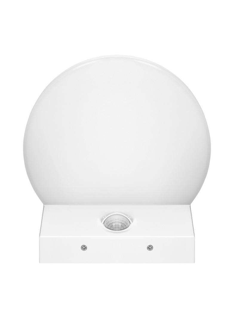 ASPEN LED 15W, oprawa ogrodowa z czujnikiem ruchu PIR, 1300lm, IP65, 4000K, biała AD-OP-6604WLPMR4 ORNO