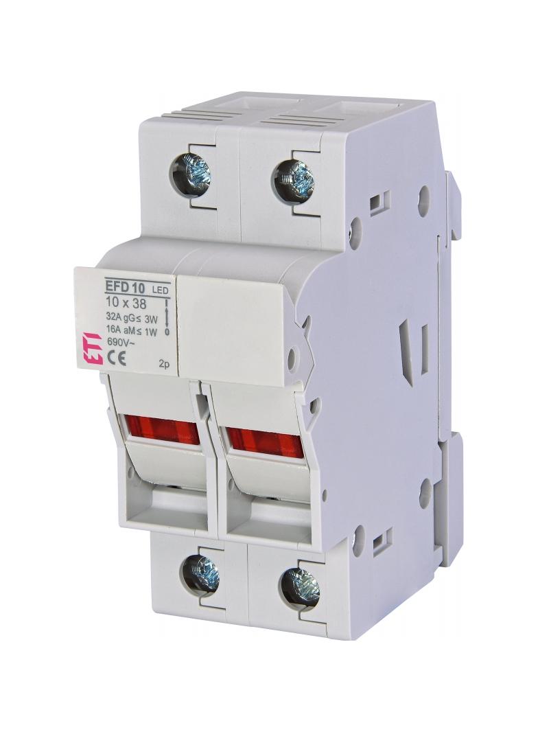 Rozłącznik bezpiecznikowy z adapterem EFD 10 2P LED AD 002540313 ETI