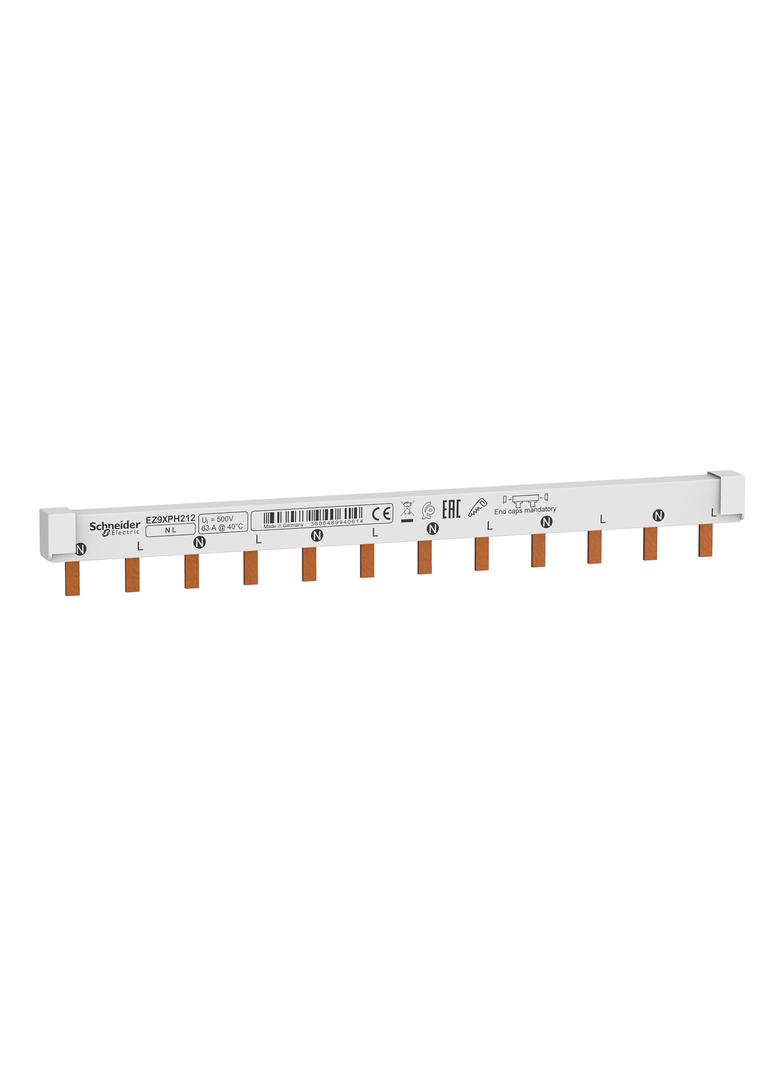 Szyna łączeniowa sztyftowa Easy9 PRO 63A 2P 12M EZ9XPH212 Schneider