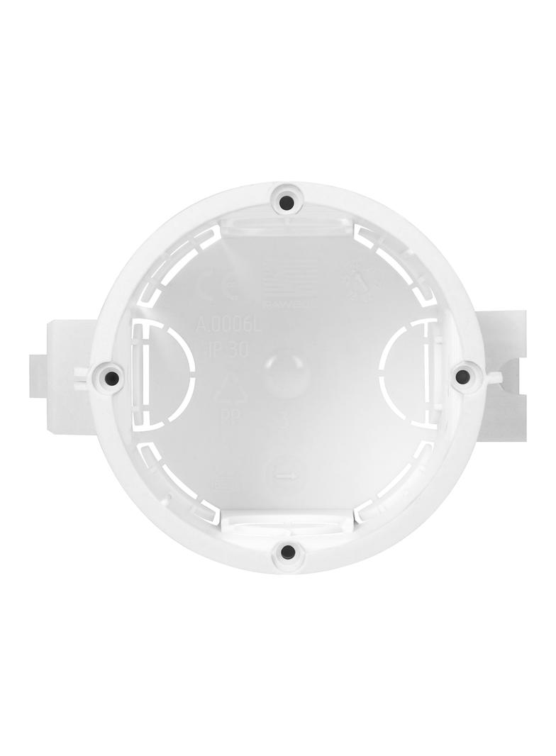 Puszka podtynkowa 60 mm głęboka szeregowa, biała