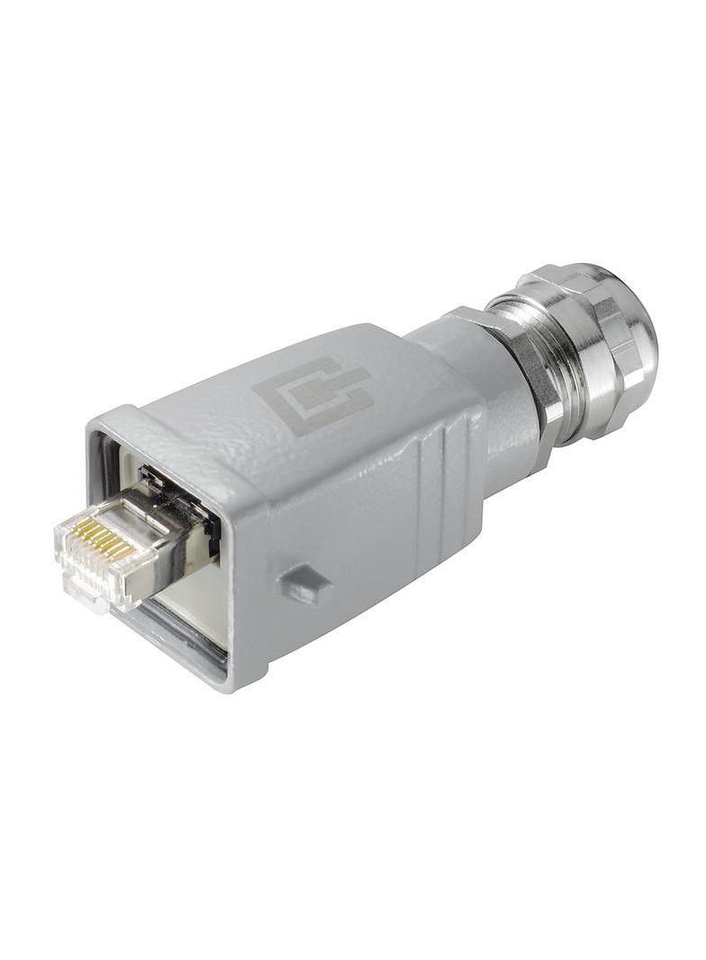 IE-PS-V05M-RJ45-TH Złącze RJ45, IP67, złącze 1: RJ45, Przyłącze 2: Końcówka zaprasowywanaAWG 27/7...AWG 24/7 /10szt./ 1963110000 WEIDMÜLLER