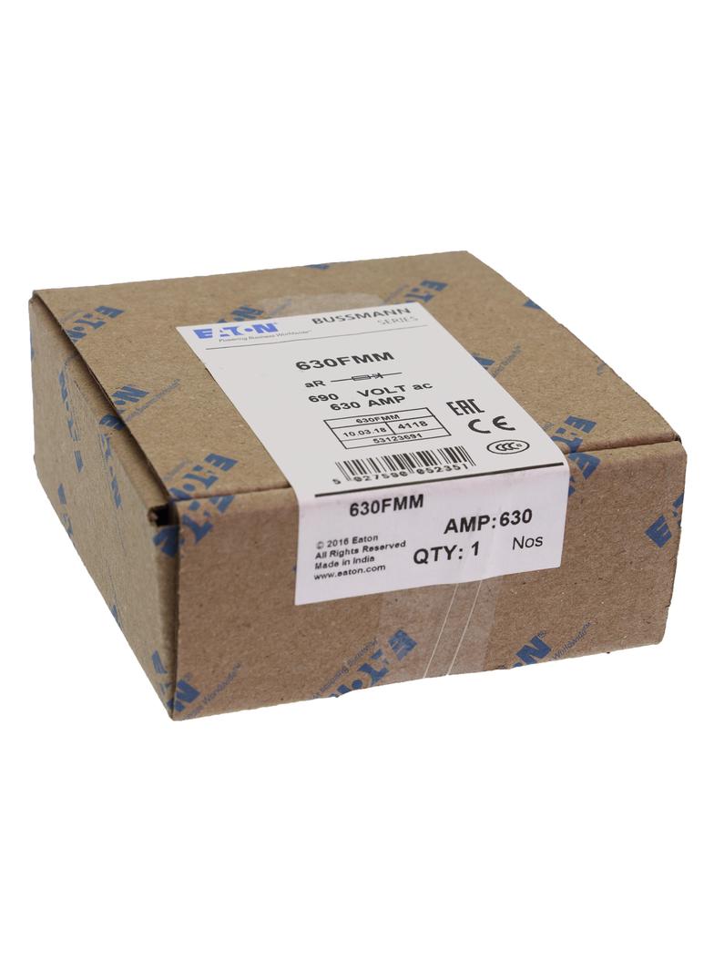 630A 690V AC BS88 HIGH SPEED TWIN FUSE Wkładka szybka 630A AC 690V BS88 83x113 mm aR BS 630FMM EATON