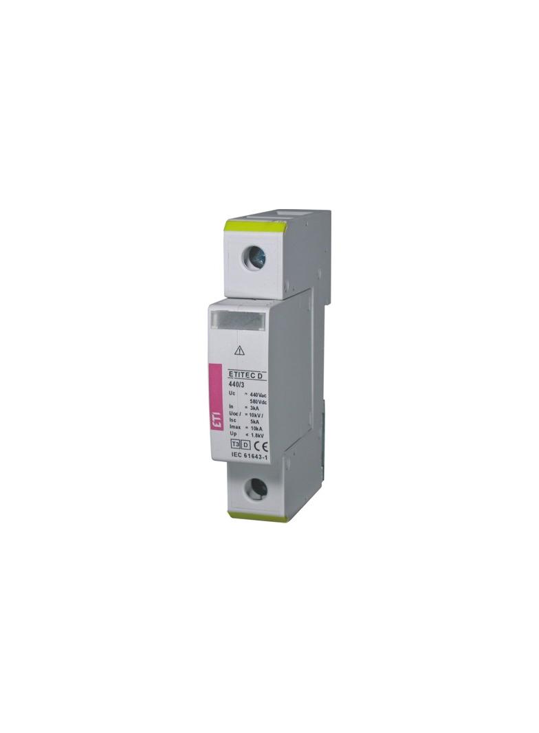 Moduł wymienny ogranicznika przepięć klasy D TEC D2 275/5 2+0 moduł wym. 002441616 ETI