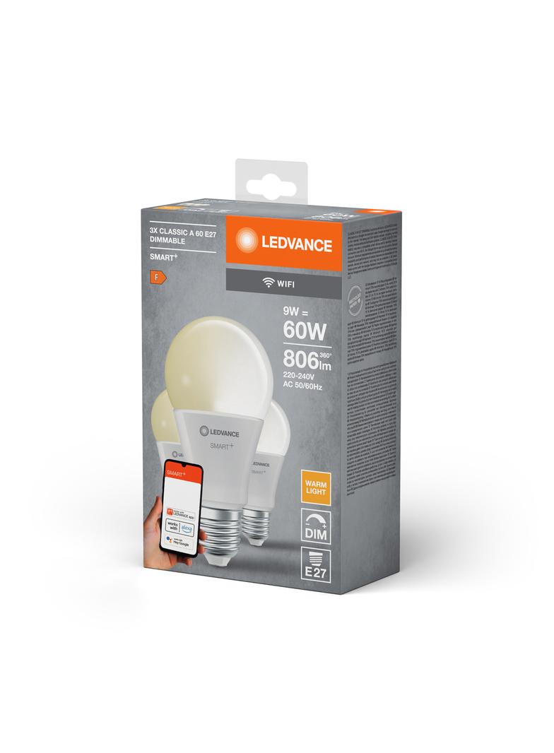 Lampa LED SMARTWIFI A60 9W/827 230VDIMFRE274X3LEDV