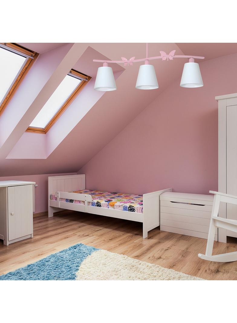 Milagro plafon Alice Pink 3xE14 różowy MLP979