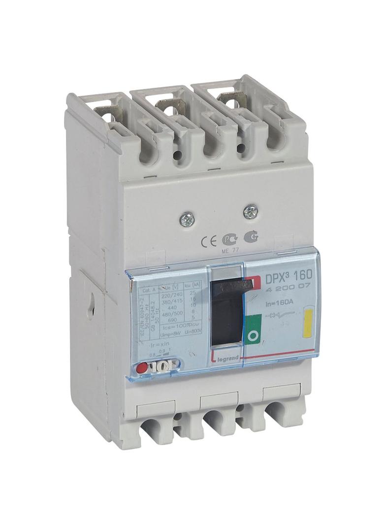 WYŁĄCZNIK DPX2 160 3P 160A 16KA, Legrand