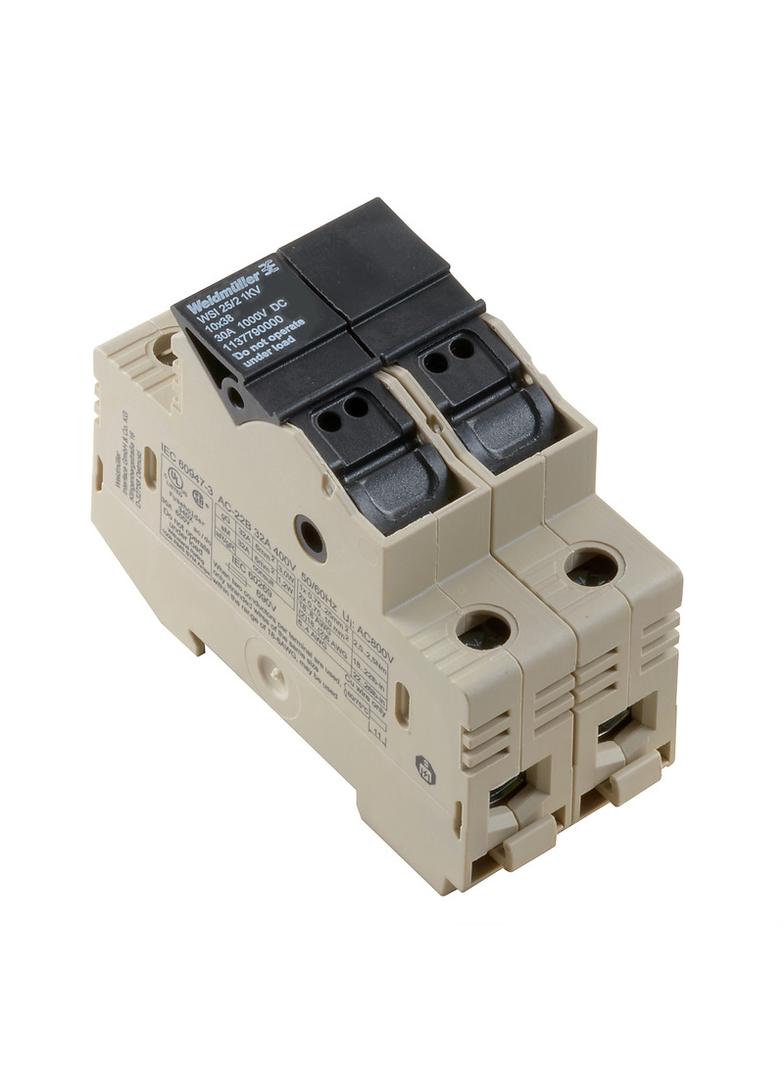 WSI 25/2 10X38 1KV Zacisk bezpiecznika 1469110000 WEIDMÜLLER