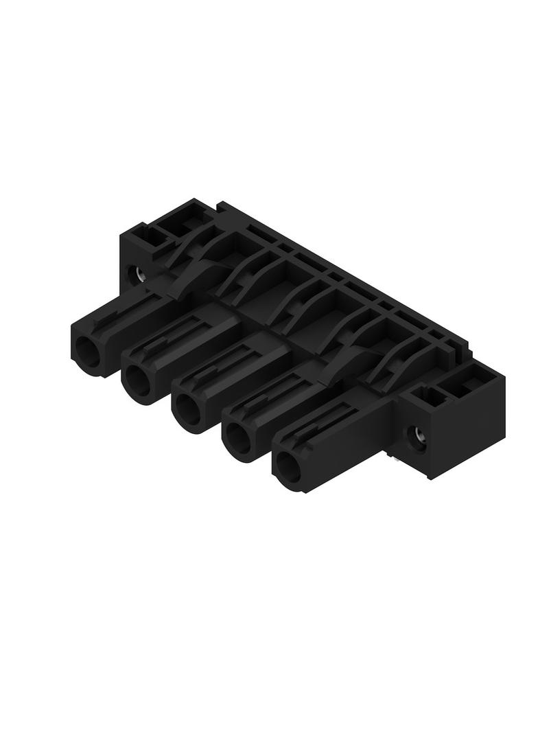 BLL 7.62HP/05/90F 3.2SN BK BX Wtyki PCB (złącza płyty), 7.62 mm, Liczba biegunów: 5, kąt odejścia: 90° /36szt./ 1043300000 WEIDMÜLLER