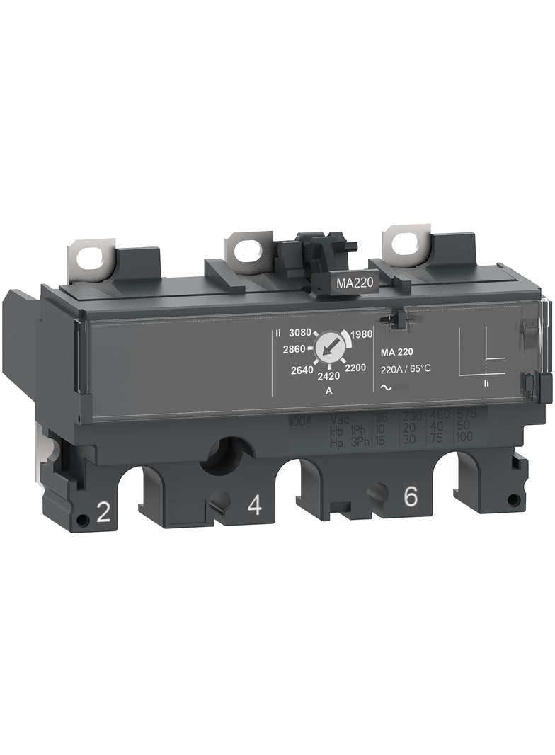 Wyzwalacz magnetyczny ComPacT NSX MA12.5 3P3D do NSX100 C103MA013 Schneider