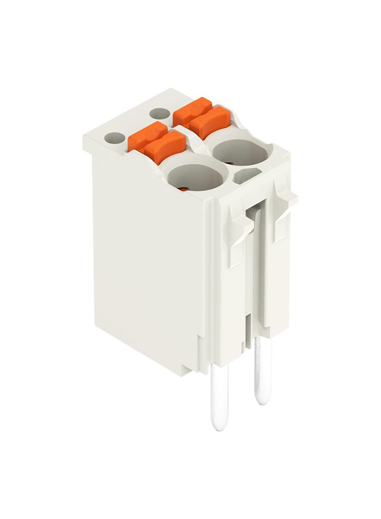 Gniazdo picoMAXeCOM raster 3,5mm 2‑biegunowe z prostymi pinami lutowniczymi bez płytki 2091‑1172 /200szt./ WAGO
