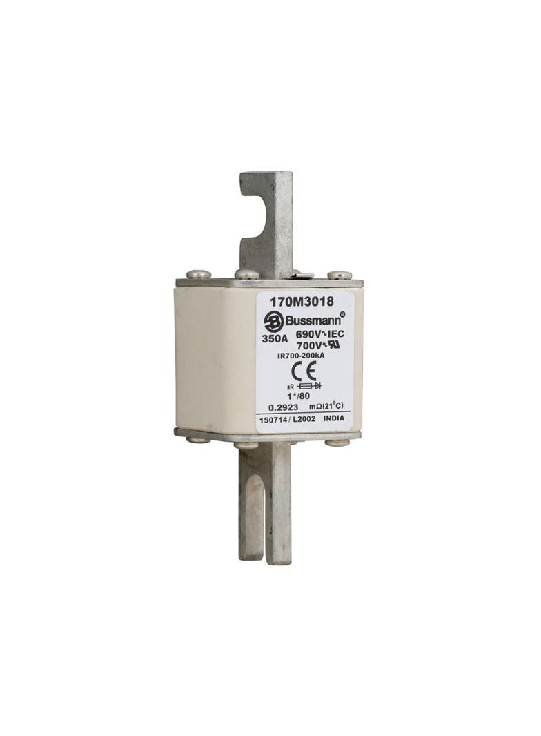 350A 690V 1*/80 aR INDICATOR FUSE Wkładka szybka 350A AC 690V compact DIN 1 45x45x104 mm, 170M3018 E