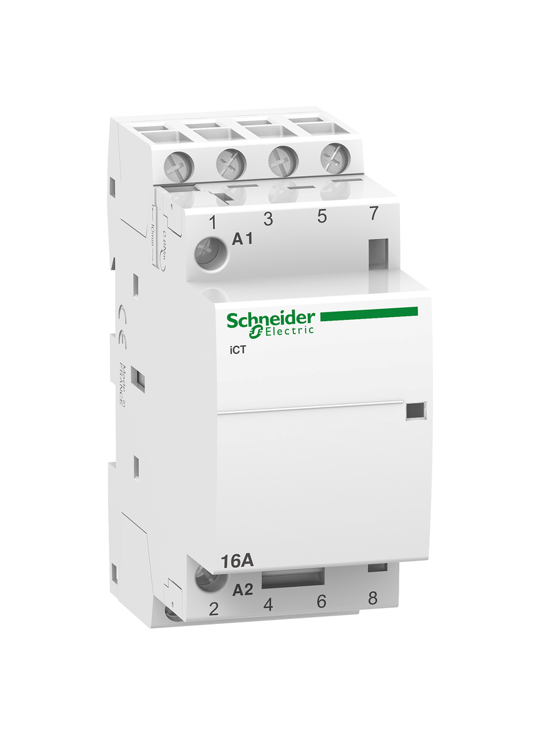 Stycznik modułowy Acti9 iCT50-16-40-24 16A 4Z 50Hz 24 VAC A9C22114 Schneider