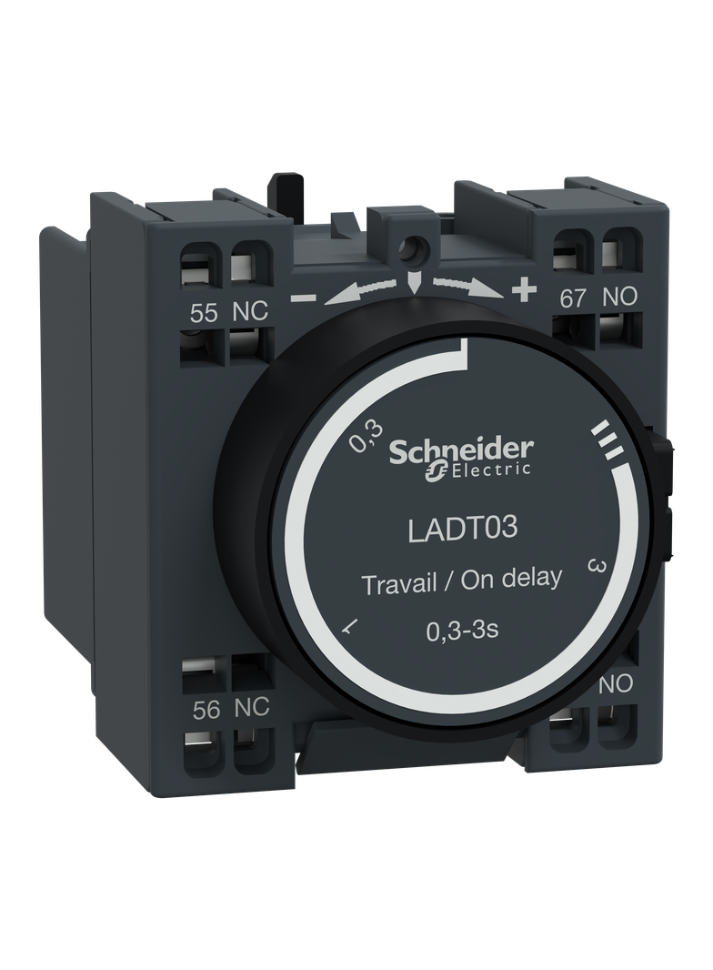 Blok styków pomocniczych wyprzedzających 0,1-3s TeSys 1NO 1NC zaciski sprężynowe