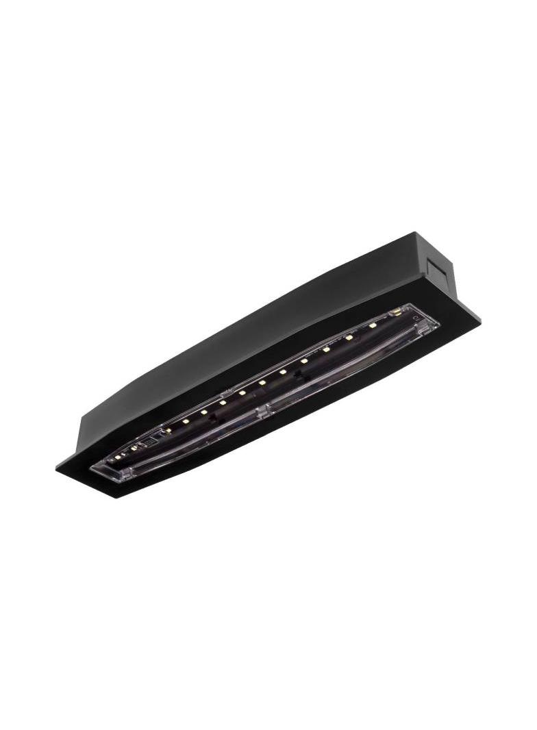 Oprawa sieciowo-awaryjna podtynkowa SUPREMA LED SO 650 A 2H CT IP54 PT [BLK] / 94813 230V