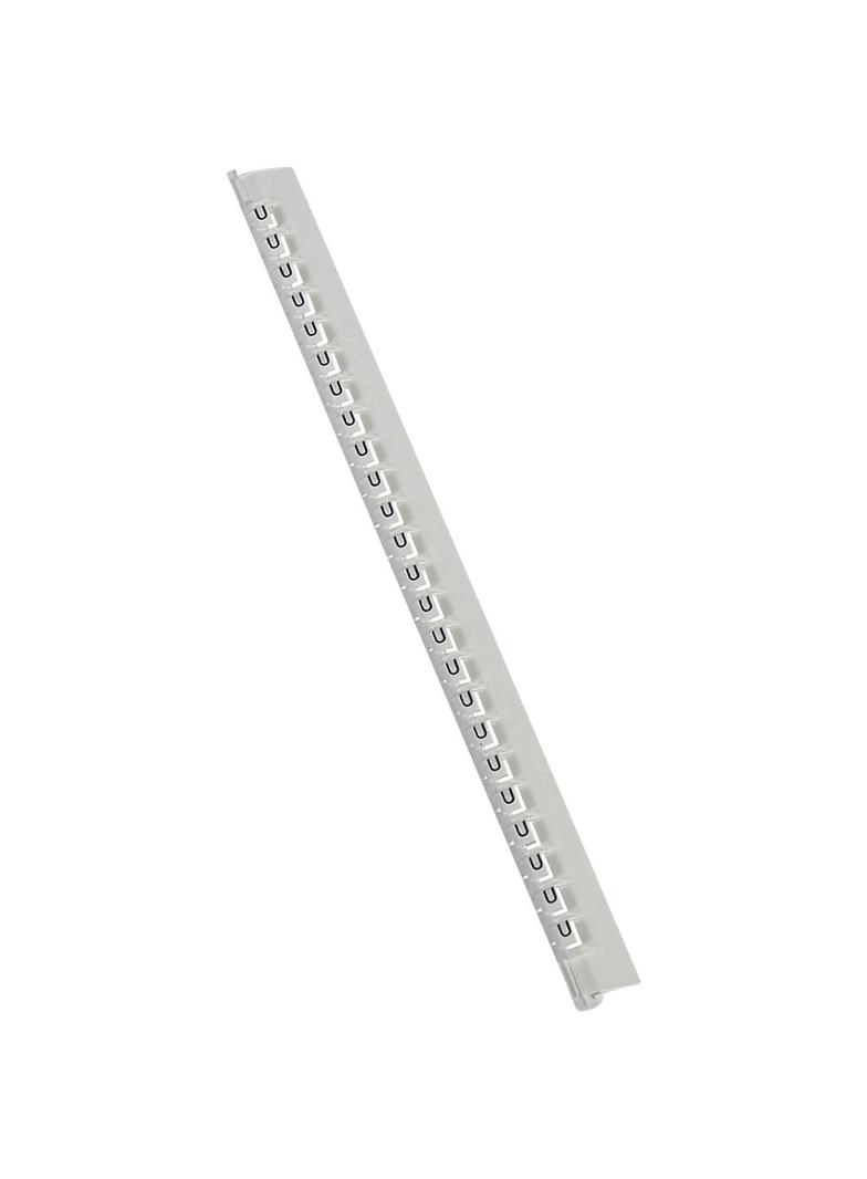 Oznacznik Biały Litery Lit. U /240Szt./ 037846 LEGRAND