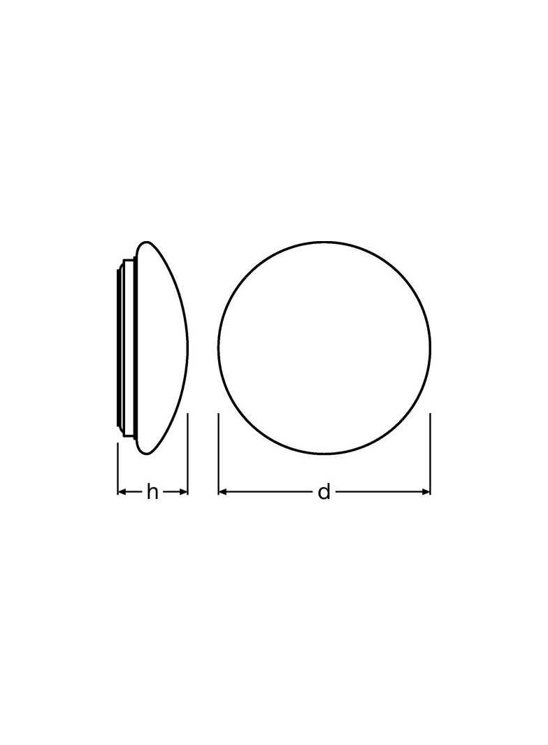 Surface-C LED 350 18W/3000K IP44