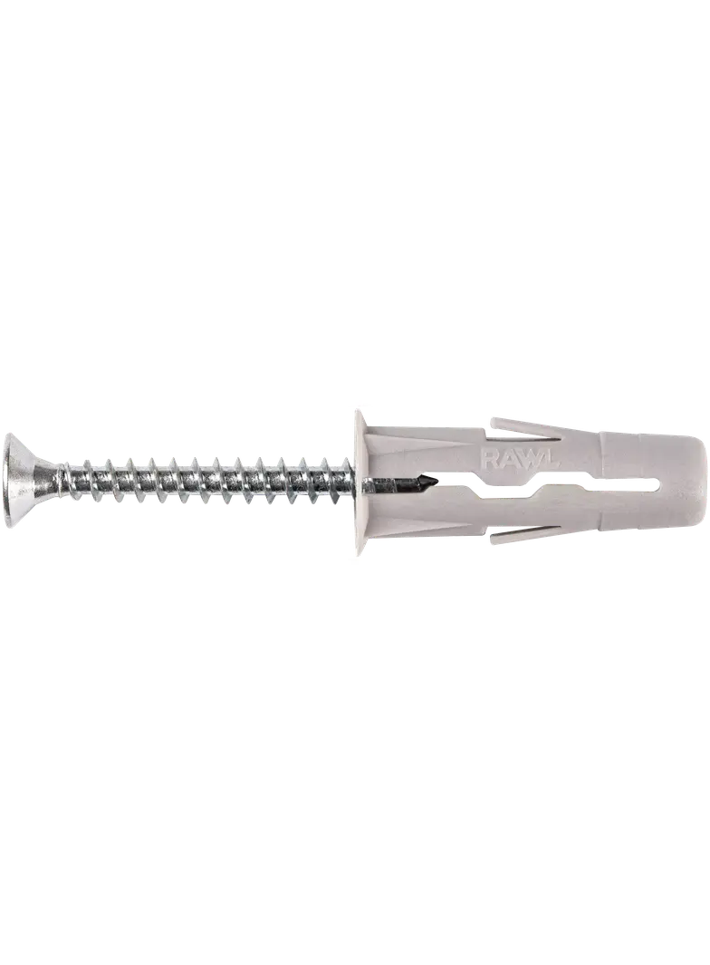 Kołek uniwersalny UNO 10x36mm z wkrętem 5,0x40mm 100szt. UNO-10+540 RAWLPLUG