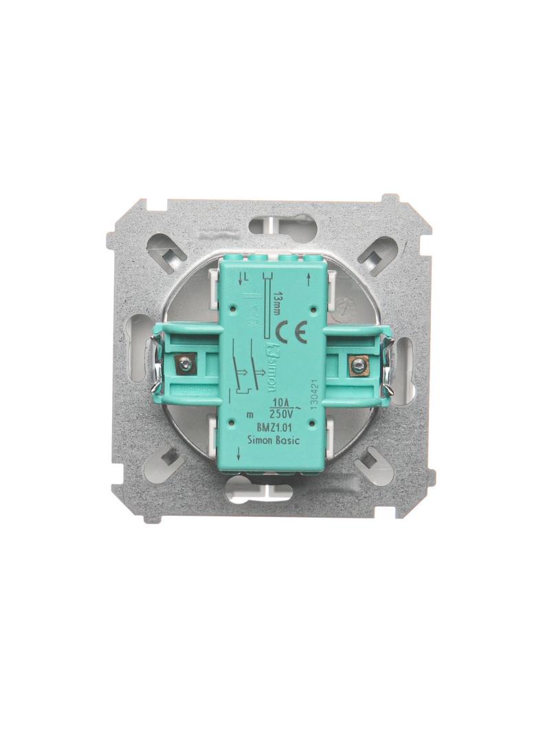 Simon Basic Przycisk roletowy 10A 250V zaciski śrubowe biały BMZ1.01/11 KONTAKT