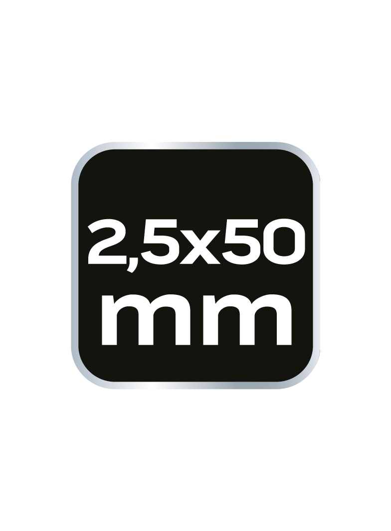 Wkrętak precyzyjny śrubokręt płaski 2.5 x 50 mm S2 NEO TOOLS 04-113 GTX Poland