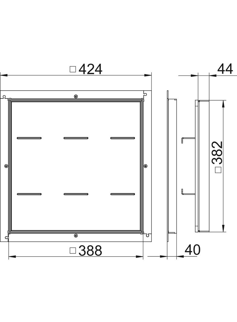 RK/SL2V3/40, RAMKA KASETY DO DYŻYCH OBCIĄŻEŃ