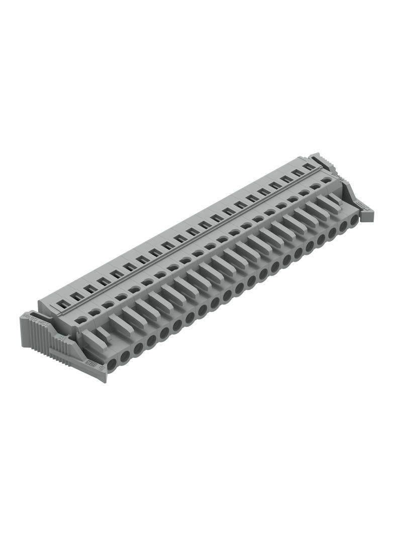 MCS-MIDI Classic gniazdo 21-bieg. szare raster 5 mm /10szt./ WAGO