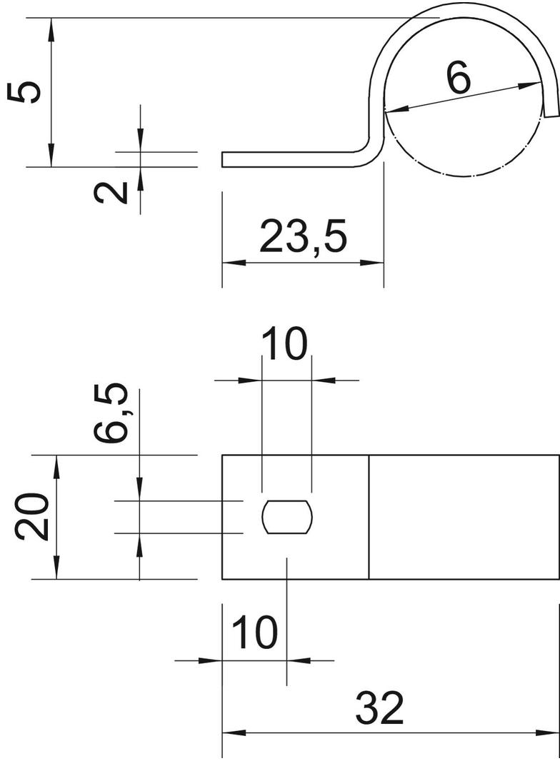 822, OBEJMY MOCUJĄCE 6MM OC