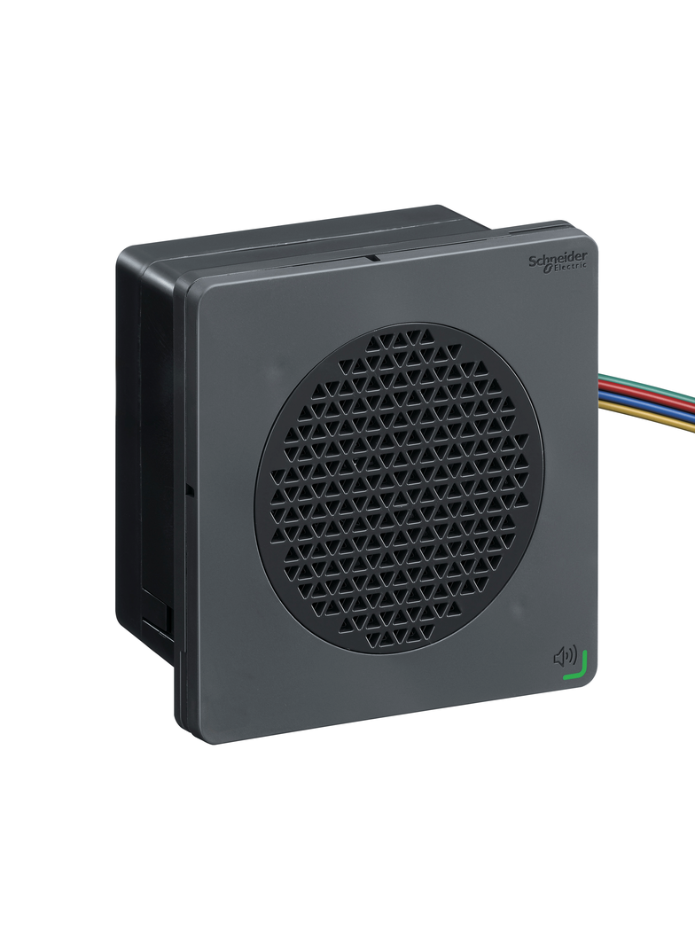 Harmony XVS Edytowalne alarmy głosowe czarny montaż na szynie DIN 96mm NPN 12-24V DC XVSV9BBN Schneider