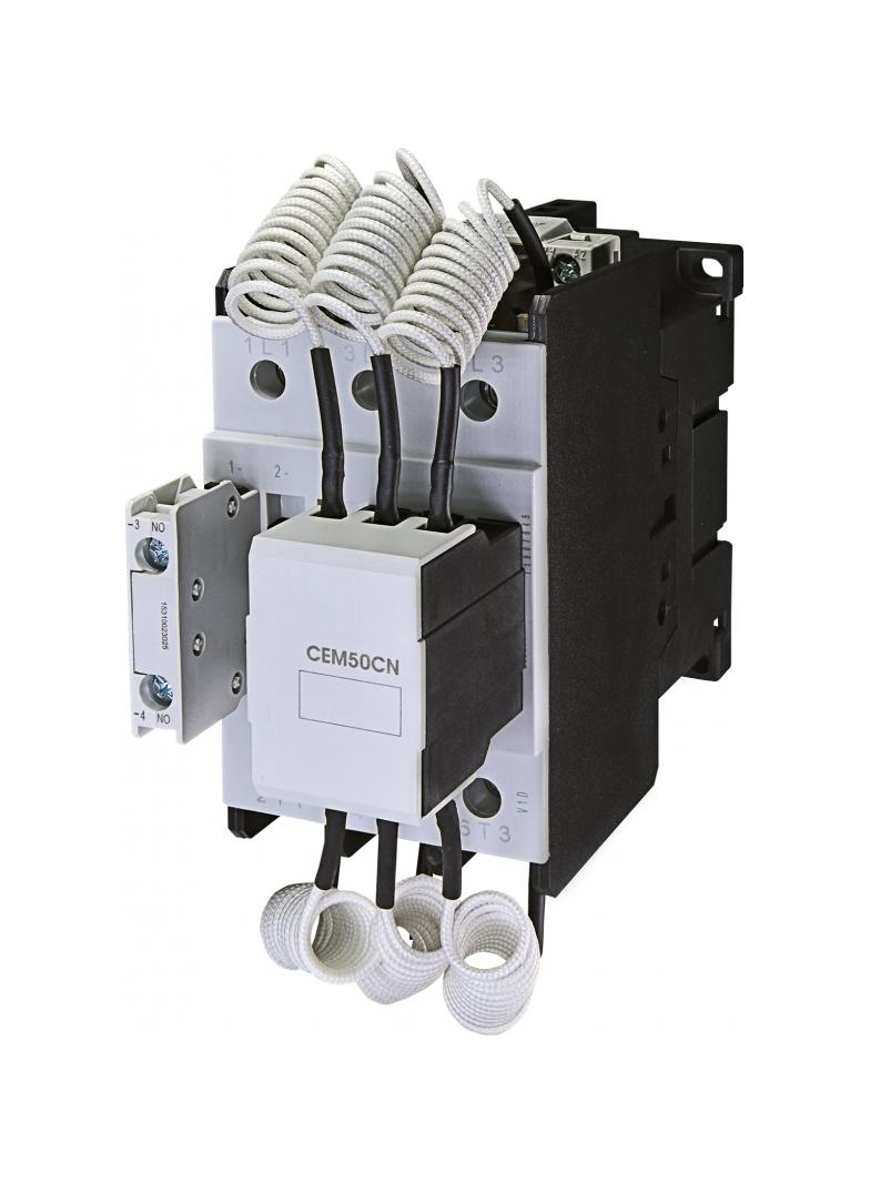Stycznik kondensatorowy CEM50CN.10-230V-50HZ 004648140 ETI