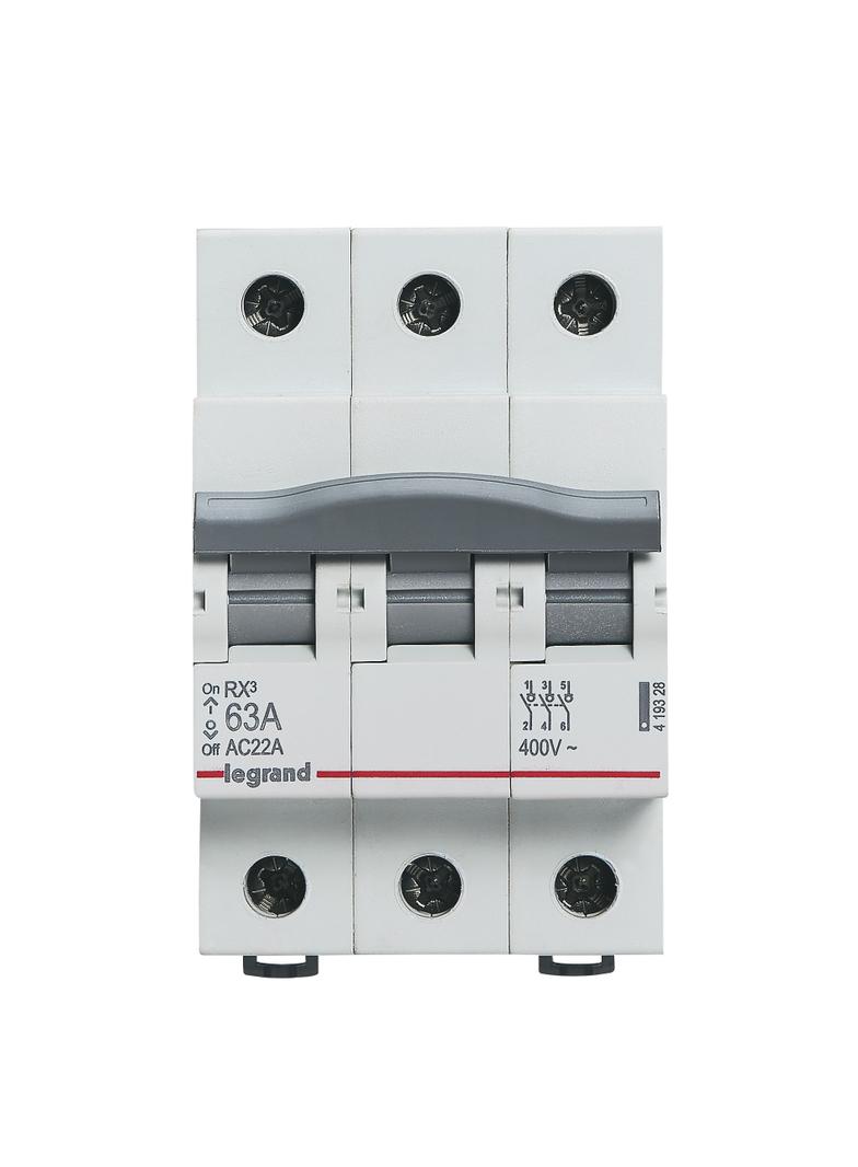 Rozłącznik Izolacyjny RX3 63A 3P 419328 LEGRAND