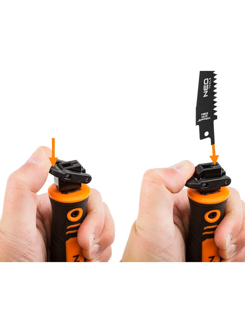 Uchwyt do brzeszczotów, uniwersalny, zestaw 4 + 1