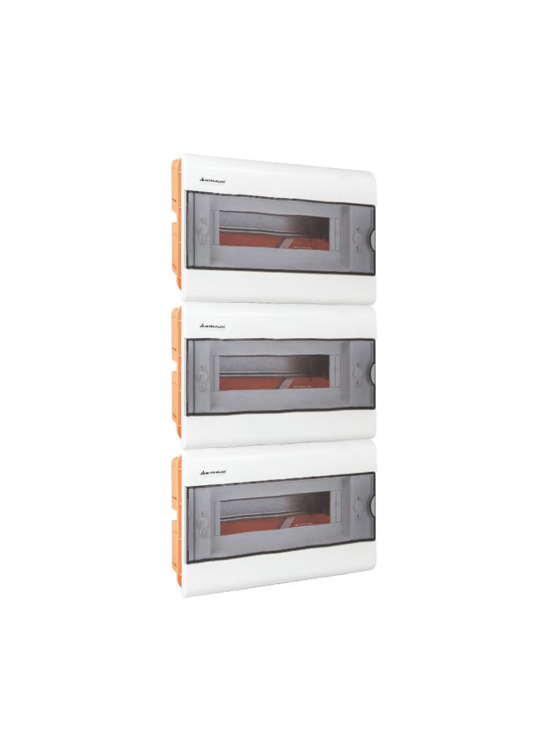 Rozdzielnica podtynkowa SRp-3x12 (N+PE) 2.7 OPATÓWEK