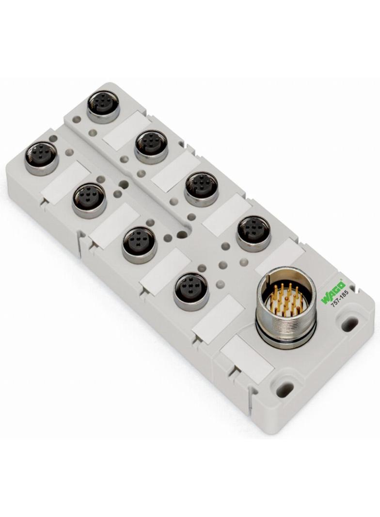 moduł przyłączeniowy 4-torowy/5-biegunowy ze złączem M23