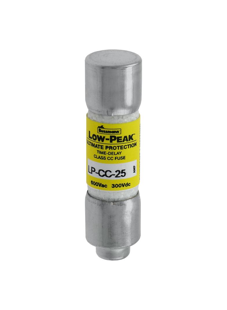 LOW PEAK CC TIME DELAY 25A 600 VAC/300VDC zwłoczna klasa CC LP-CC-25 EATON