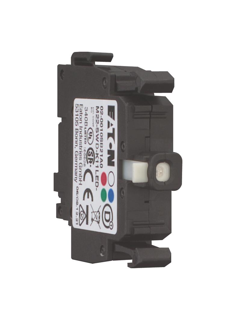 M22-SWD-K11LED-W Element funkcyjny - styki: 1R 1Z dioda biała mocowanie czołowe SmartWire-DT 115972