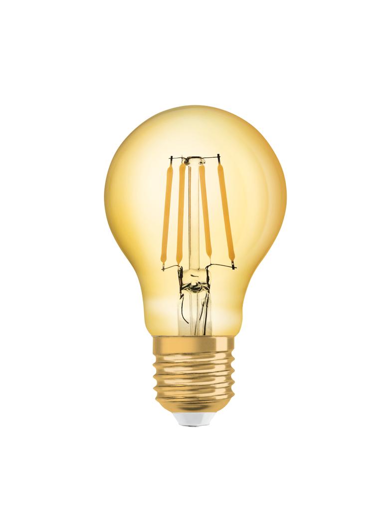 Żarówka LED Vintage 1906 LED CL A FIL GOLD 35 non-dim 4W/824 E27 4058075293090 LEDVANCE