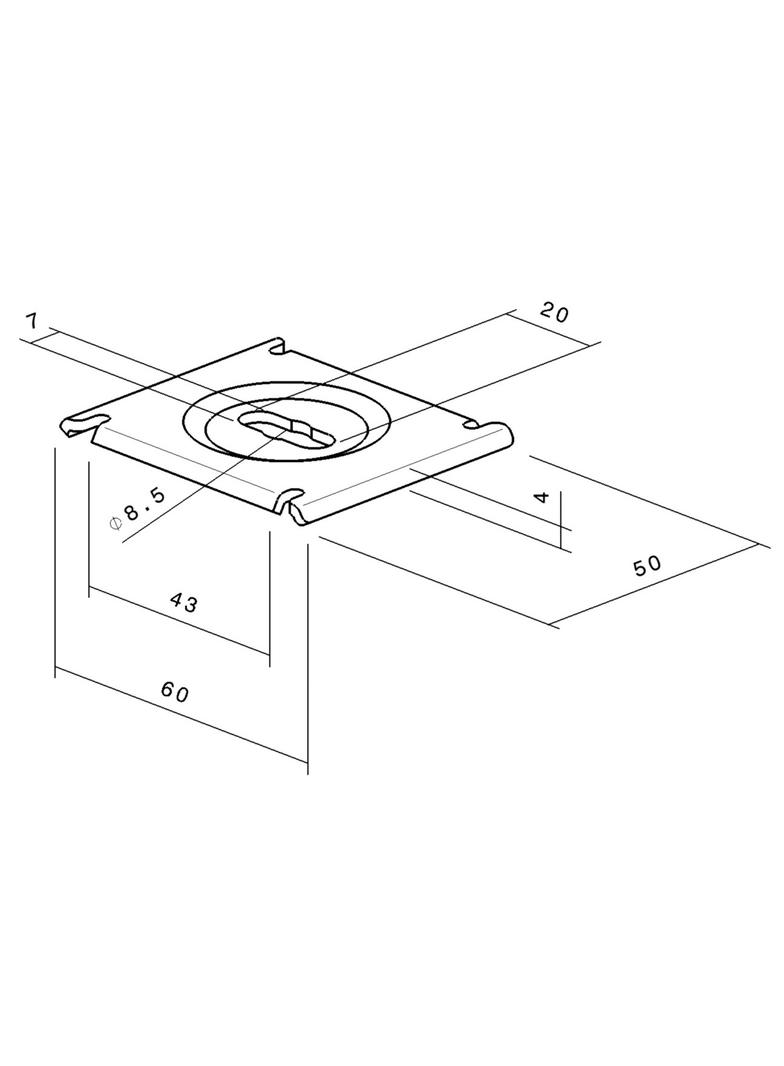 ZACISK 40 MM, OP. 25 SZT. I304L, Cablofil