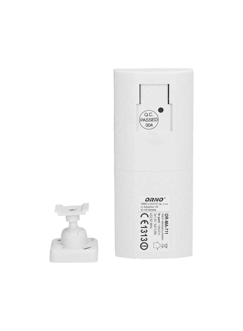 Alarm z wbudowaną syreną sterowany pilotem 6m bateryjny OR-MA-711 ORNO