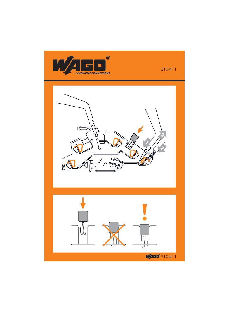 Naklejka z instrukcją obsługi
