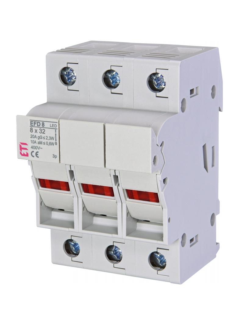 Rozłącznik bezpiecznikowy EFD 8 3P LED 002520014 ETI