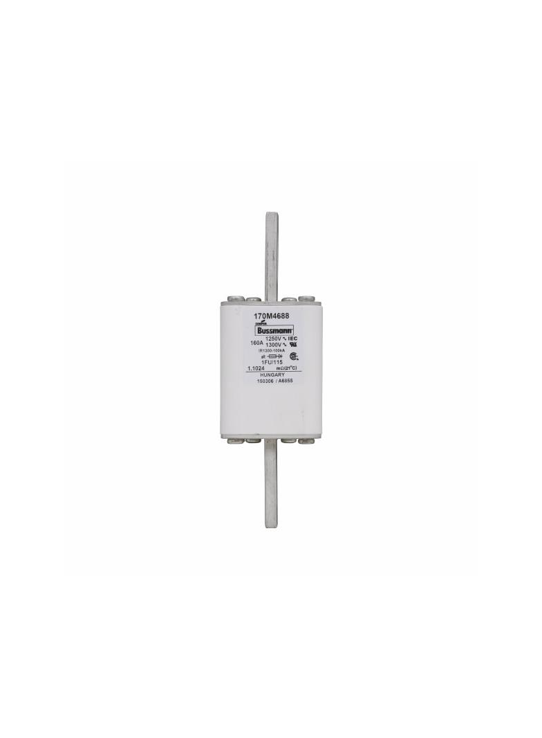 FUSE 160A 1250V 1FU/115 AR CU Wkładka szybka 160A AC 1250V rozmiar 1 53x69x160 mm aR IEC U 170M4688