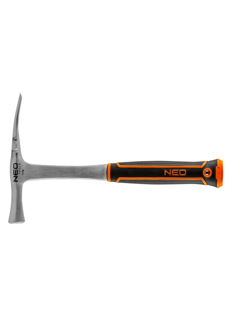Młotek murarski (szeroki, berliński) 600 g, monolityczna konstrukcja NEO TOOLS GTX 25-105 GTX Poland