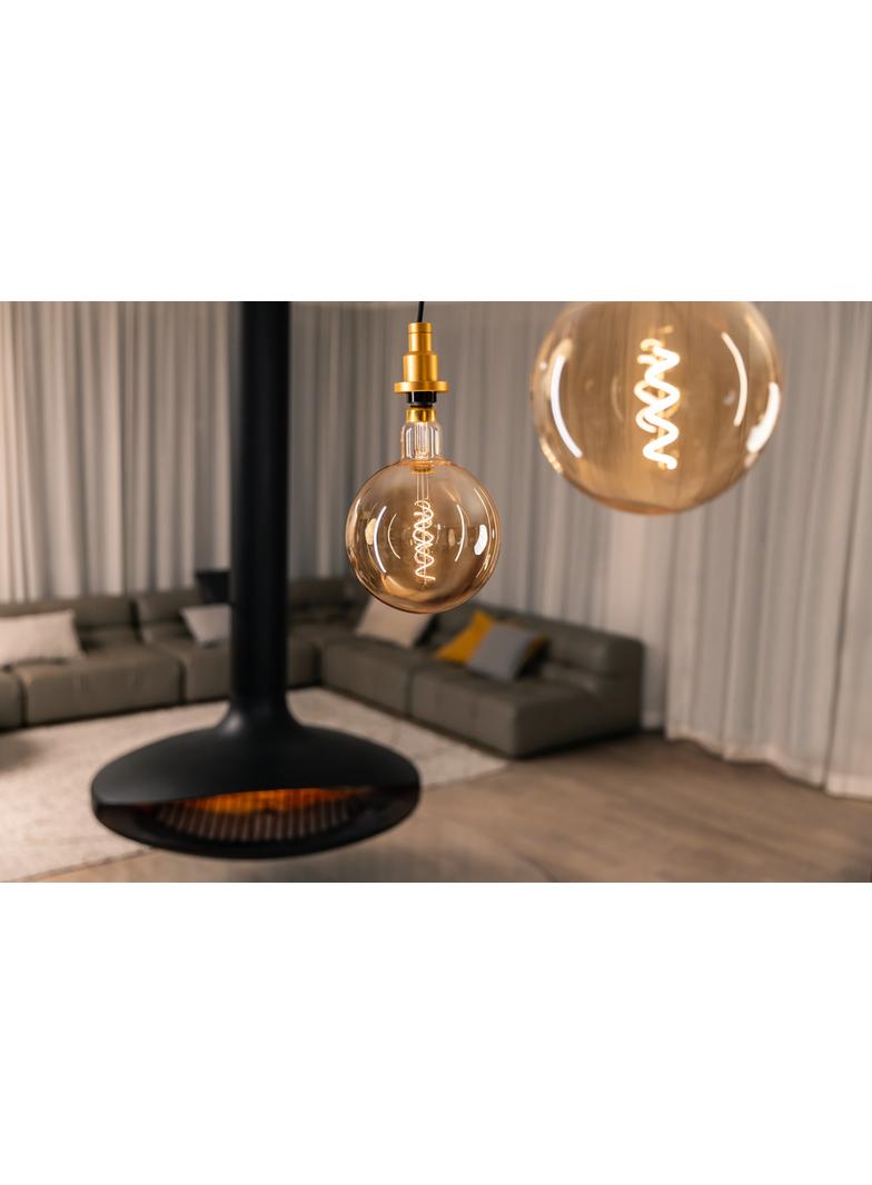 Lampa LED Vintage 1906 GOLD 200 dim 4,8W/822 szkło przezroczyste E27