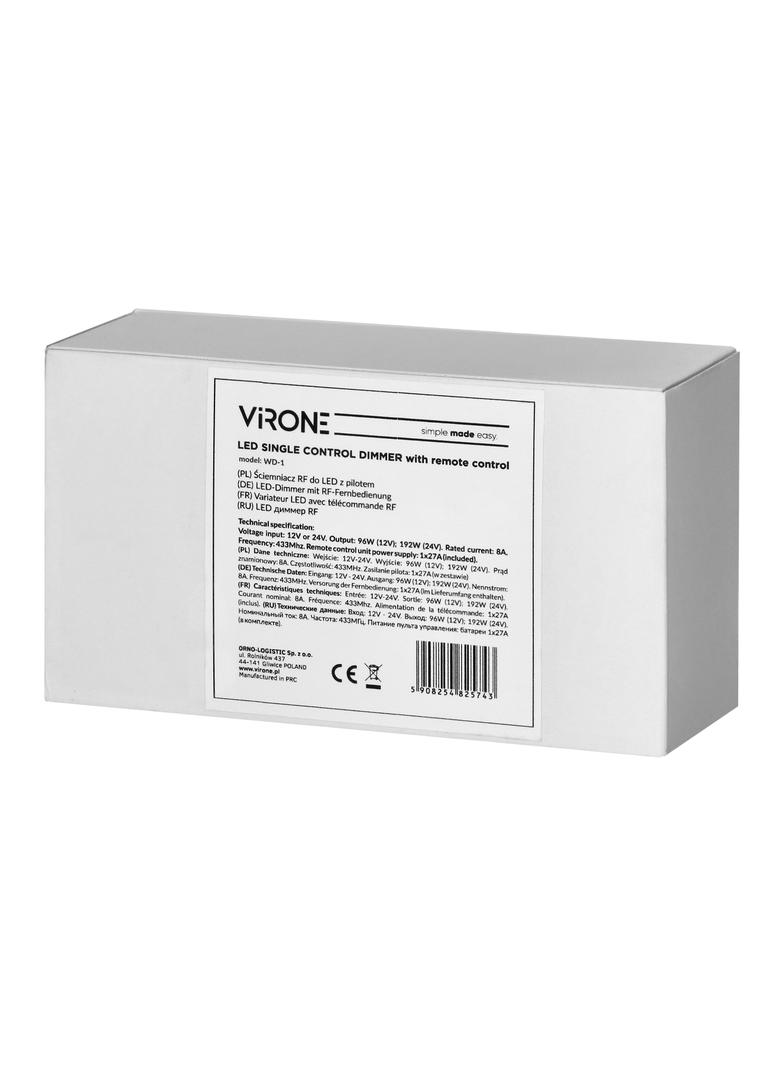 Ściemniacz do LED 12-24VDC RF z pilotem WD-1 ORNO