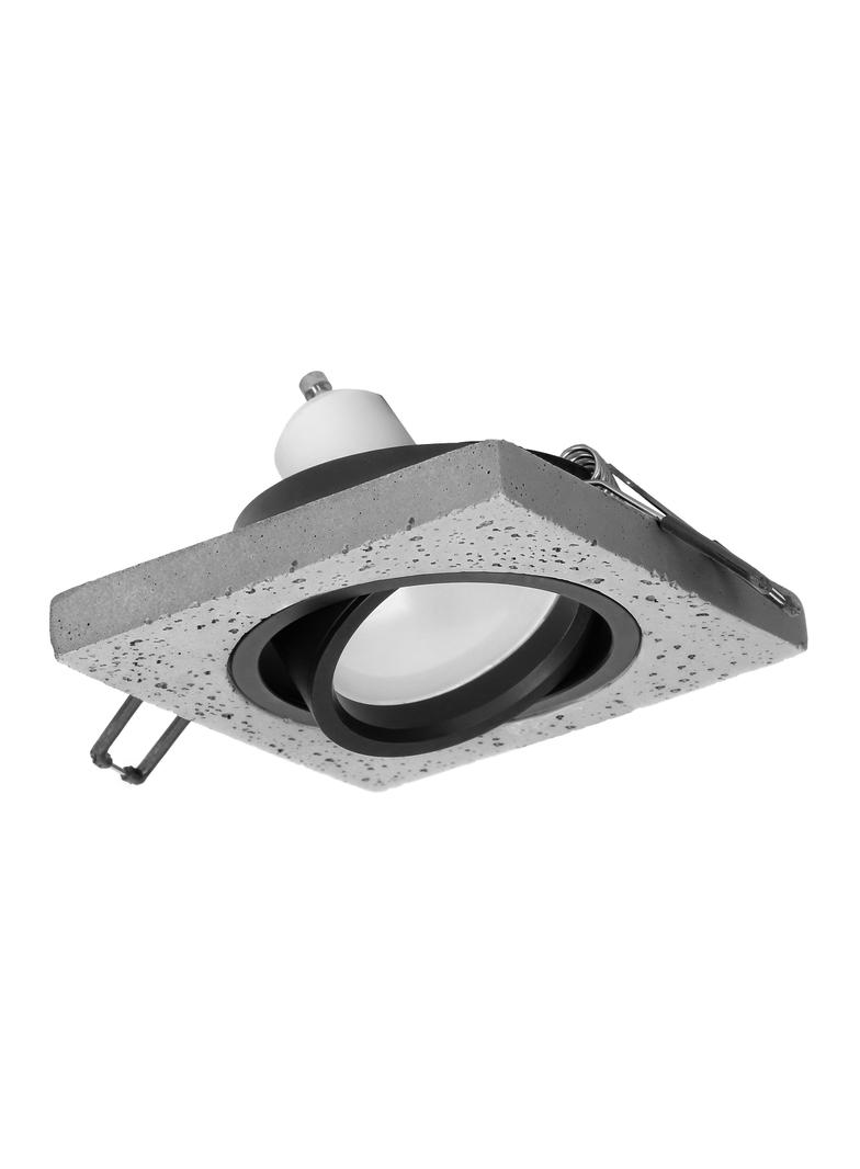 HALISI SM ramka dekoracyjna oprawy punktowej MR16/GU10 max 50W kwadrat ruchoma czarna AD-OD-6183 ORN