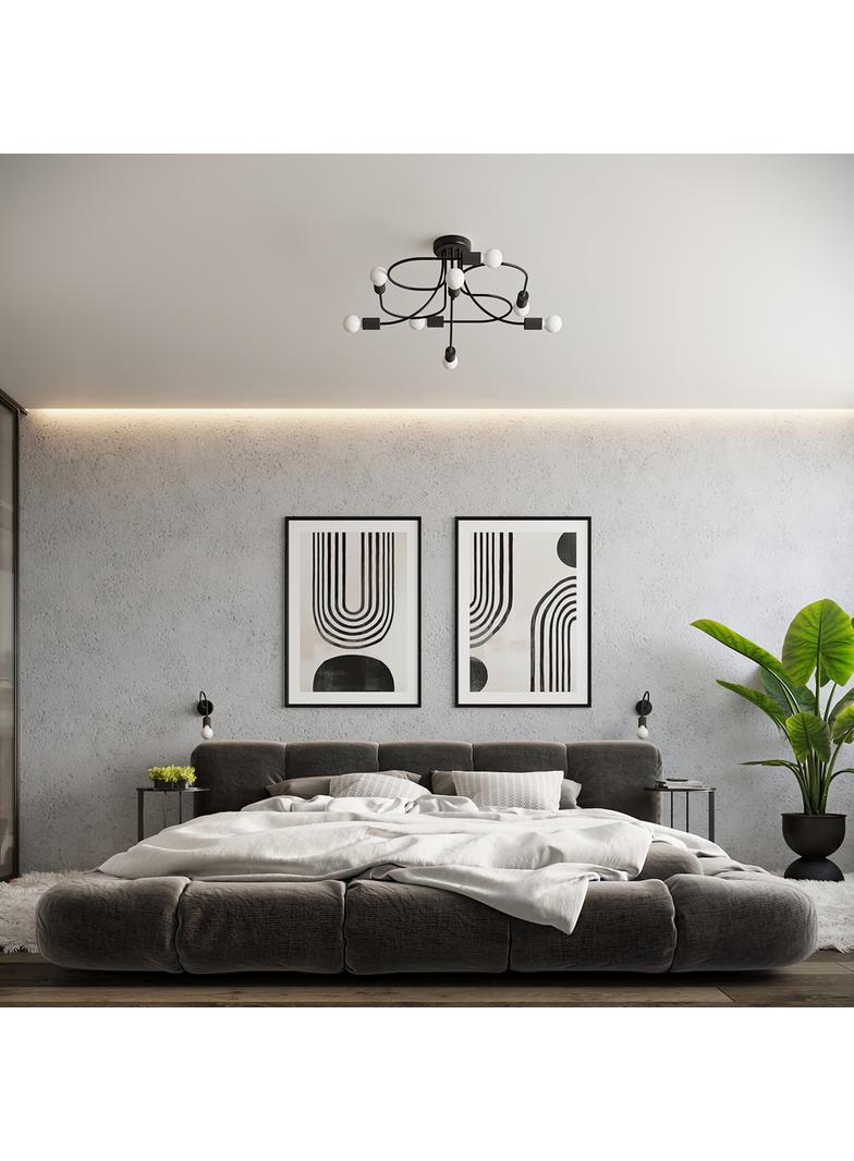 Kinkiet LEVAR czarny