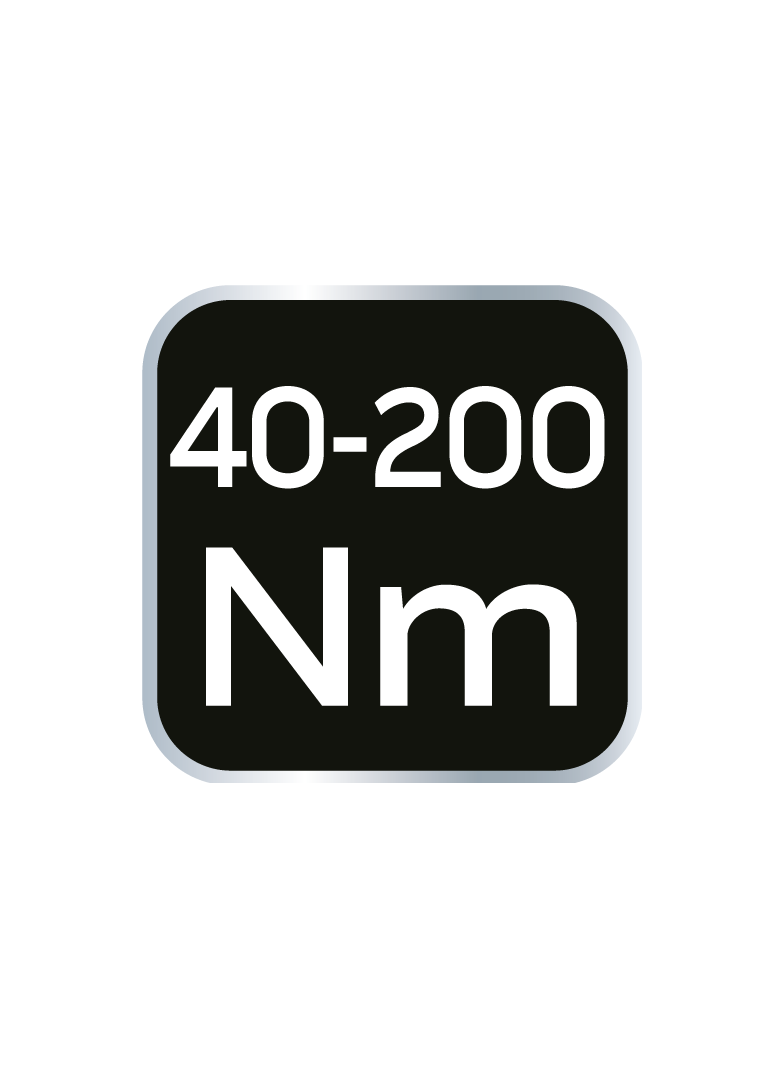Klucz dynamometryczny 1/2", 40-200 Nm