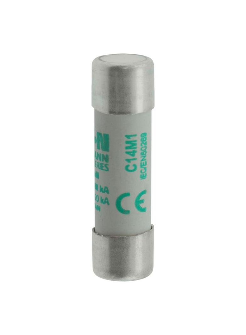 CYLINDRICAL FUSE 14 x 51 1A AM 690V AC Wkładka cylindryczna 14 x 51mm 1A AM 690V AC C14M1 EATON
