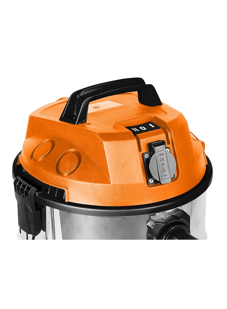 Odkurzacz przemysłowy 1400W, zbiornik 30l